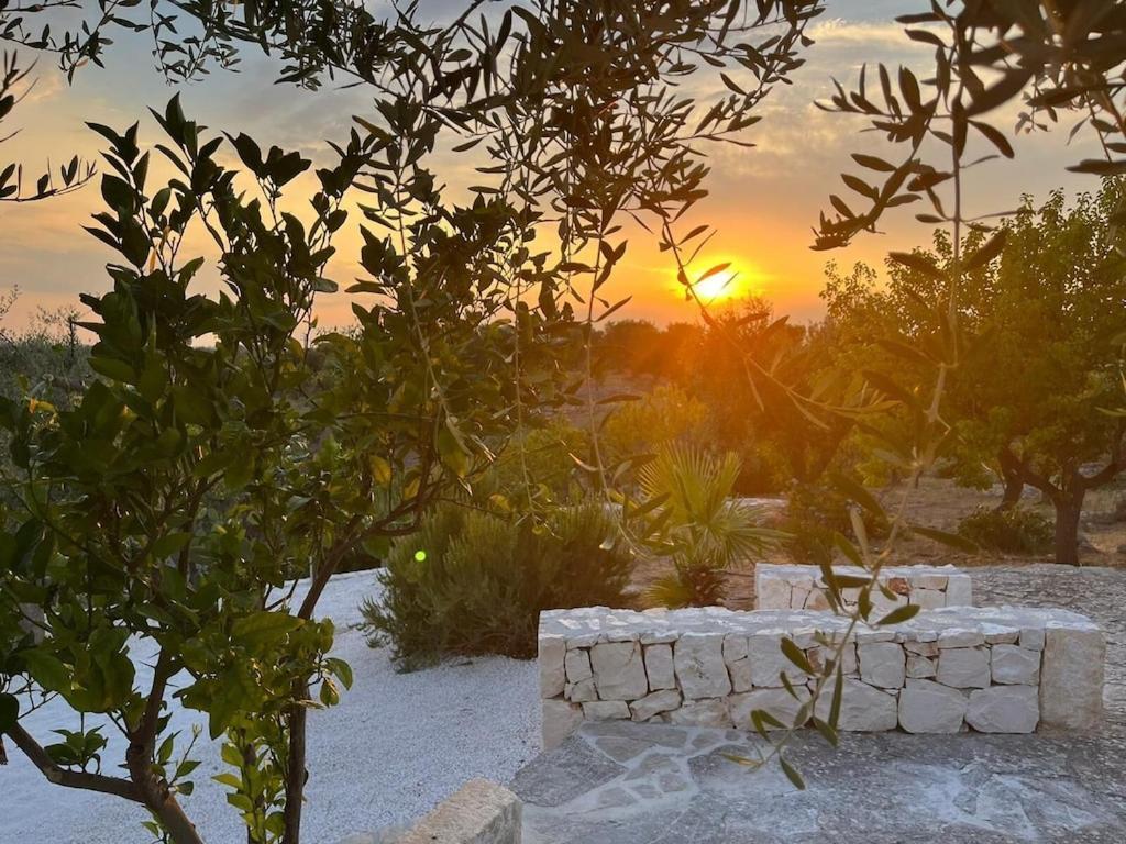 Casa Giuliveto - Charmantes Ferienhaus Mit Privatpool In Olivenhain Ostuni Exterior foto