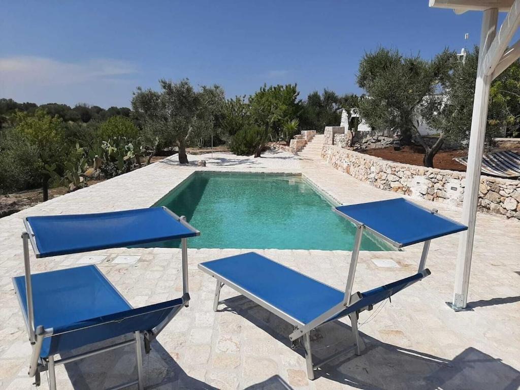 Casa Giuliveto - Charmantes Ferienhaus Mit Privatpool In Olivenhain Ostuni Exterior foto