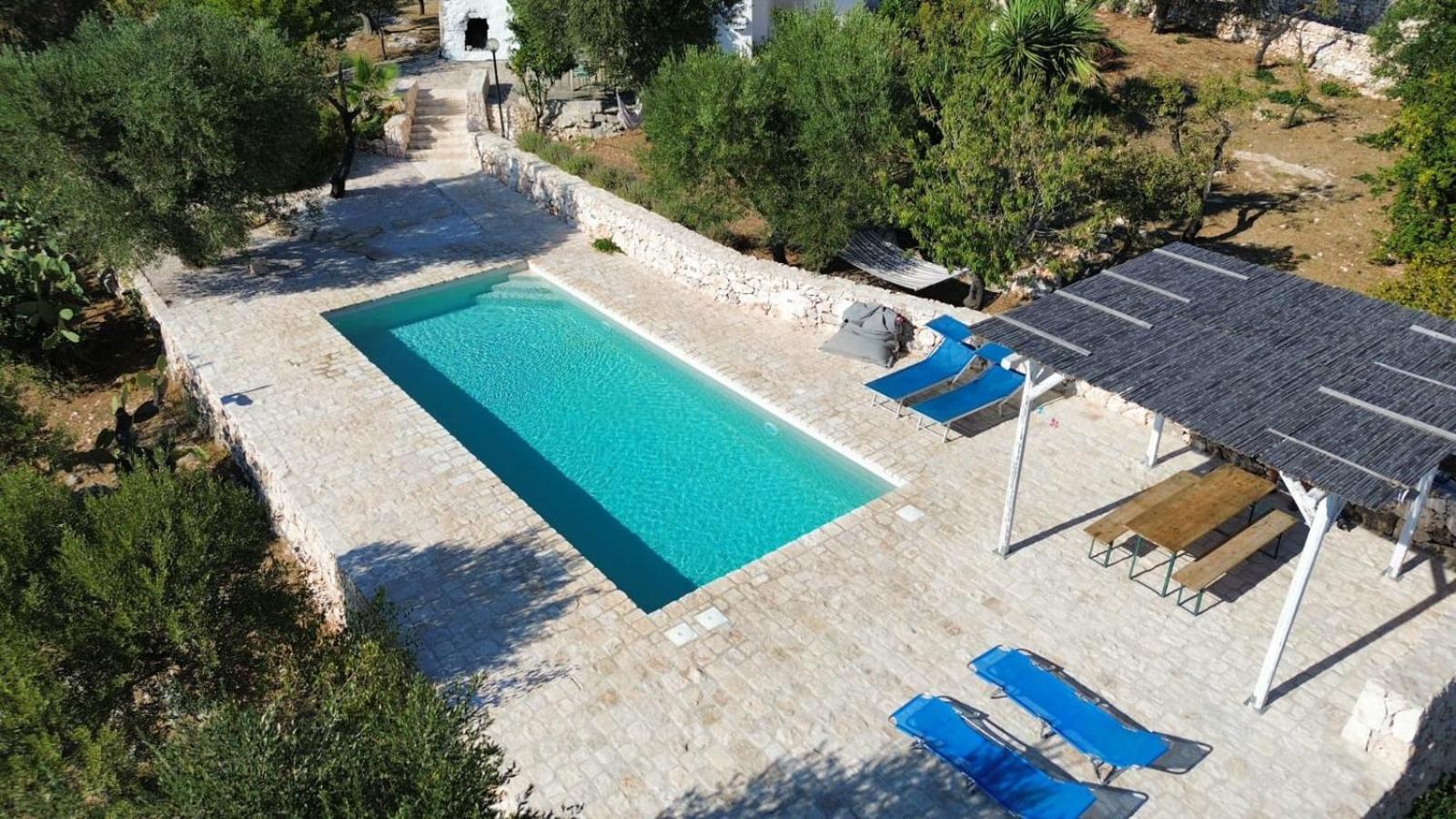 Casa Giuliveto - Charmantes Ferienhaus Mit Privatpool In Olivenhain Ostuni Exterior foto